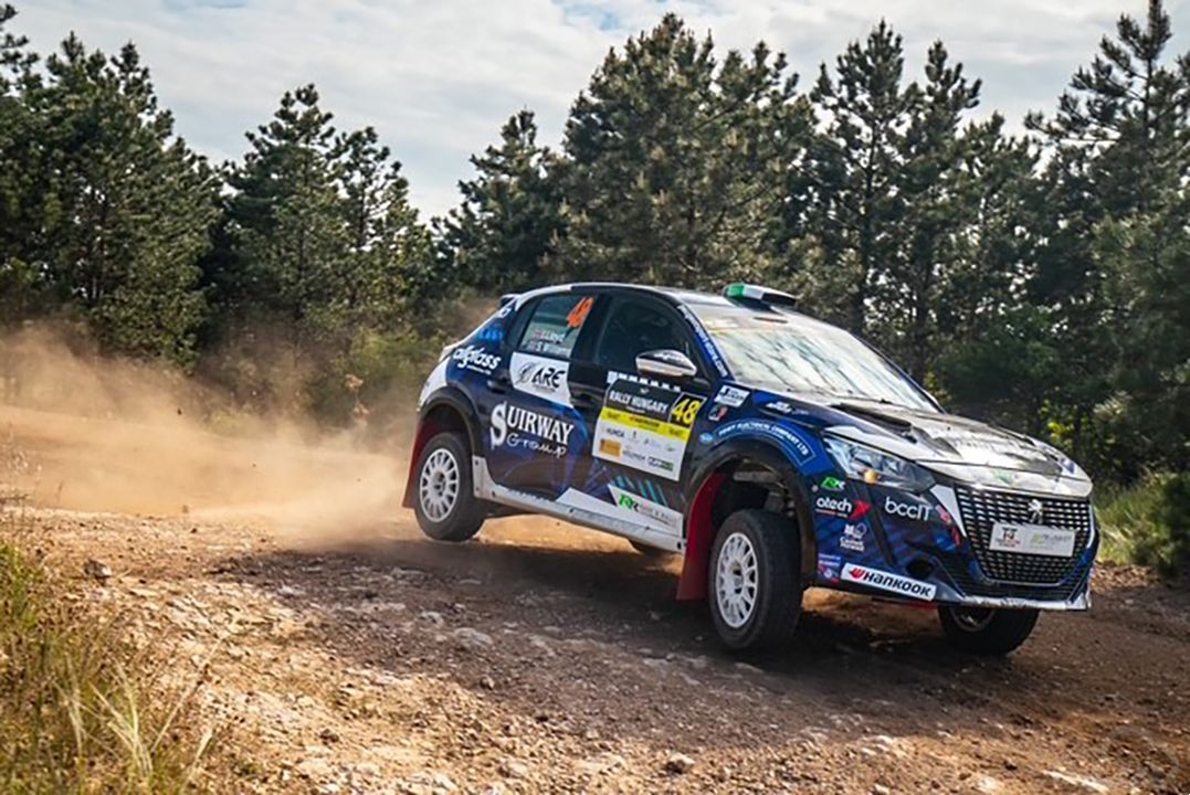LLOYD LOSES RALLY HUNGARY PODIUM TO BROKEN WHEEL