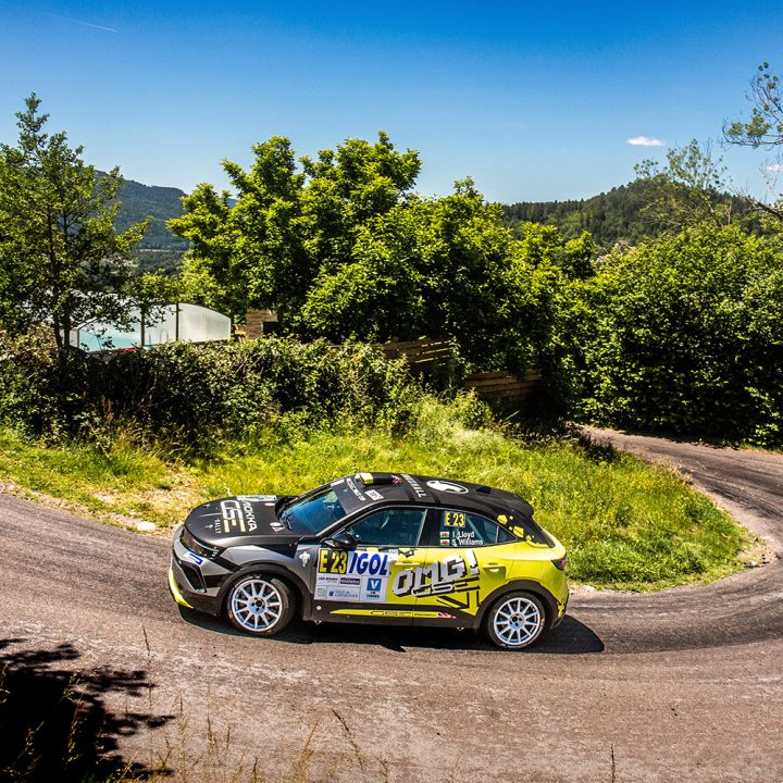 LLOYD AND WILLIAMS SET PACE IN ADAC OPEL ELECTRIC RALLY CUP